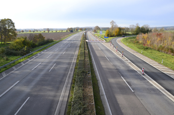 A3 Autobahn Emmerich Elten Brckeneinschub Streckenkontrolle Vollsperrung 40