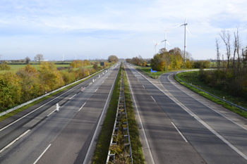 A3 Autobahn Emmerich Elten Brckeneinschub Streckenkontrolle Vollsperrung 41