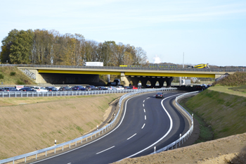 A4 A44 A544 fünfarmig Autobahnkreuz Aachen Banddurchschnitt Verkehrsfreigabe Transitverkehr 47
