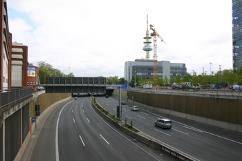 A59 Stadtautobahn Duisburg Hauptbahnhof Verkehrsfreigabe 6
