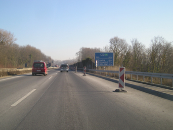 A 544 Aachen Autobahn Vollsperrung Haarbachtalbrücke Sprengung Brückenneubau Hüls 09