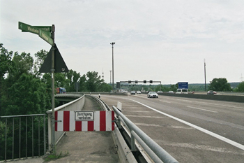 Autobahn A643 Mainz - Wiesbaden Schiersteinerbrcke 10