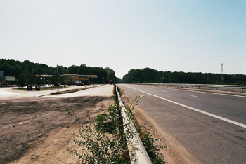 Autobahn Rumnien A1 Autostrada Pitesti - Bukarest Bucuresti Raststtte Tankstelle km 36 37
