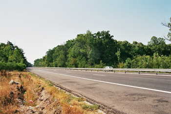 Autobahn Rumnien A1 Autostrada Pitesti - Bukarest Bucuresti Raststtte km 42 26