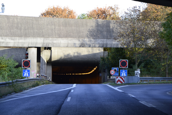 Autobahntunnel A46 Dsseldorf Universittstunnel  Tunnel Wersten 154
