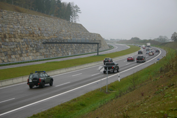 Bundesautobahn A4 Jagdbergtunnel Jena Freigabe Nordrhre Verkehrsumlegung Autobahntunnel 63