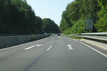 Bundestrae B61 Sudbachtalbrcke Autobahn A5 Nord Lhne 29