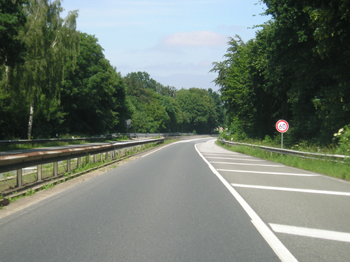 Bundestrae B61 Sudbachtalbrcke Autobahn A5 Nord Lhne 40