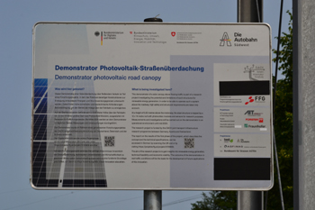 Photovoltaik Wissing Demonstrator Bundesautobahn Raststätte Hegau Solardach Solaranlage 96